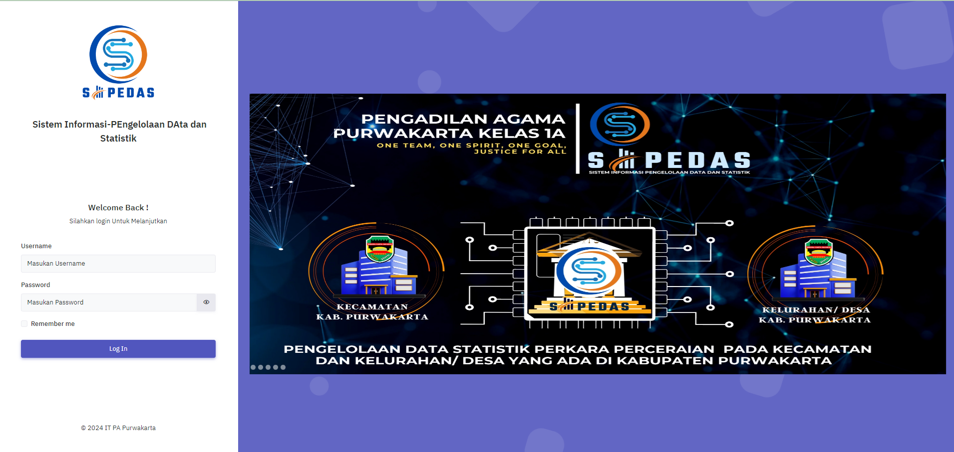 dasboard sipedas