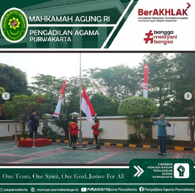upacara hut papwk 2