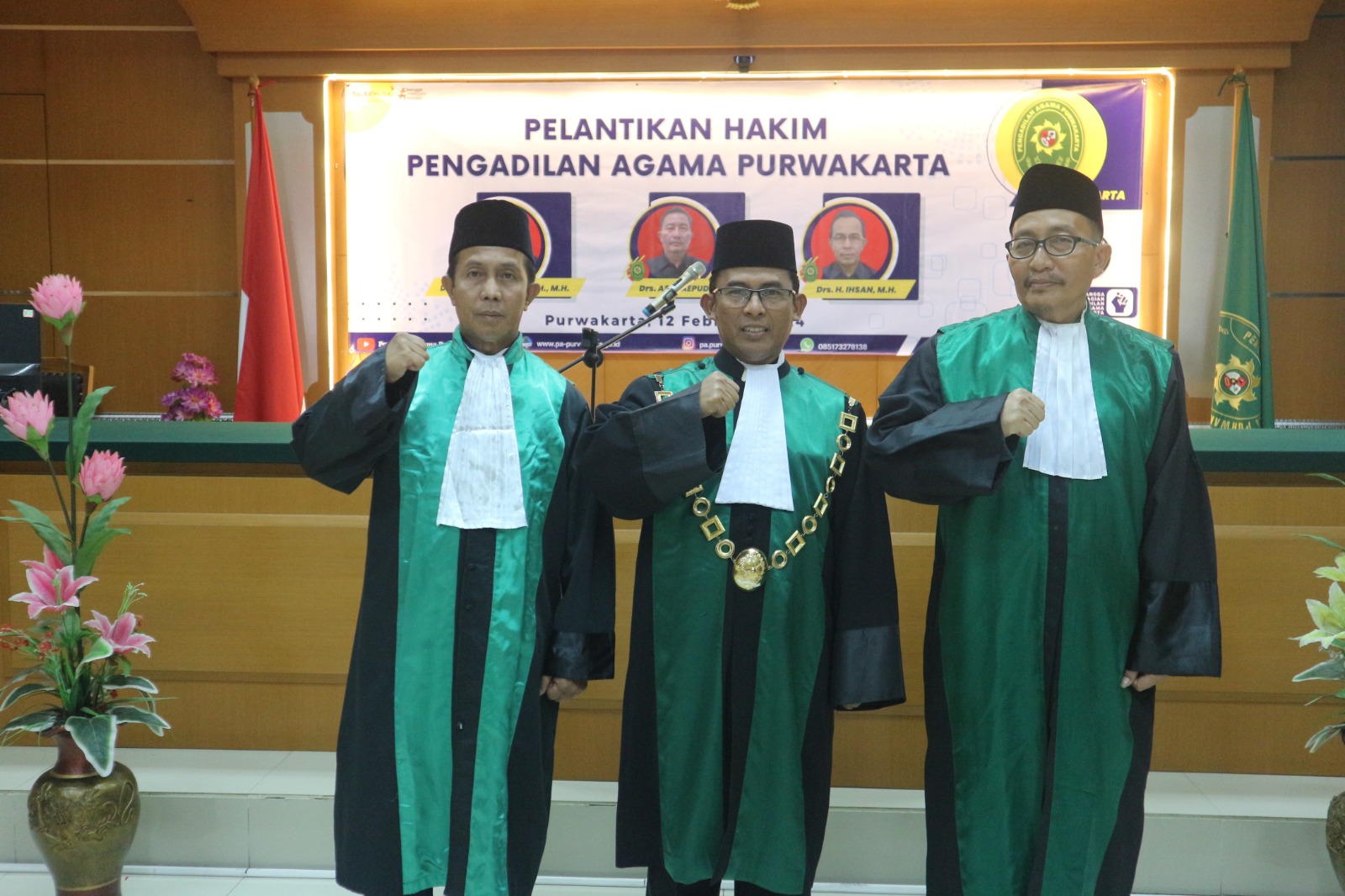 pelantikan hakim2